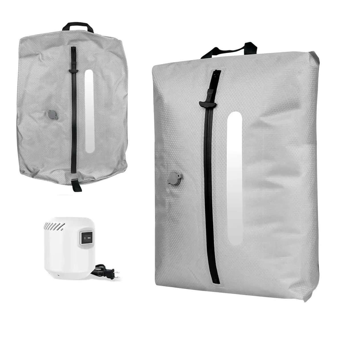  AIDONS Vacuum Travel Bags 33L 1PC+Pump Grey 420D IP67 — product photo