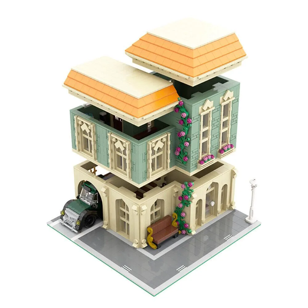 ZITIANYOUBUILD ZITIANYOUBUILD C5475 Modular Post Office Building Set 2308 Parts — product photo