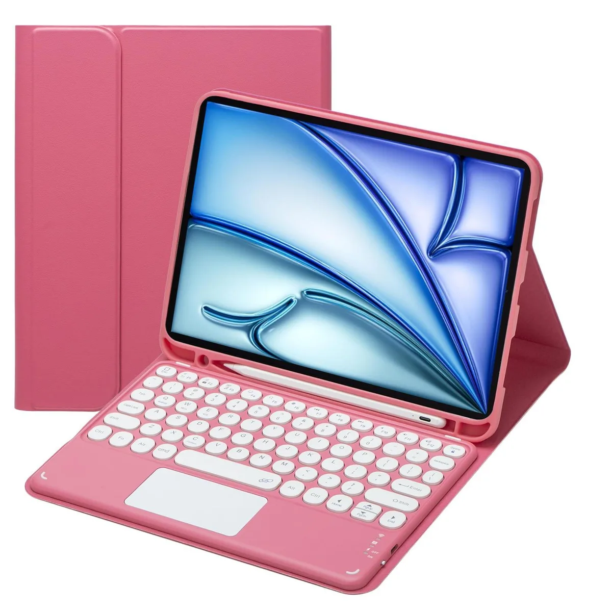 Timoom Timoom Magnetic Keyboard Case for iPad Air 11" &amp; 10.9" Red — product photo