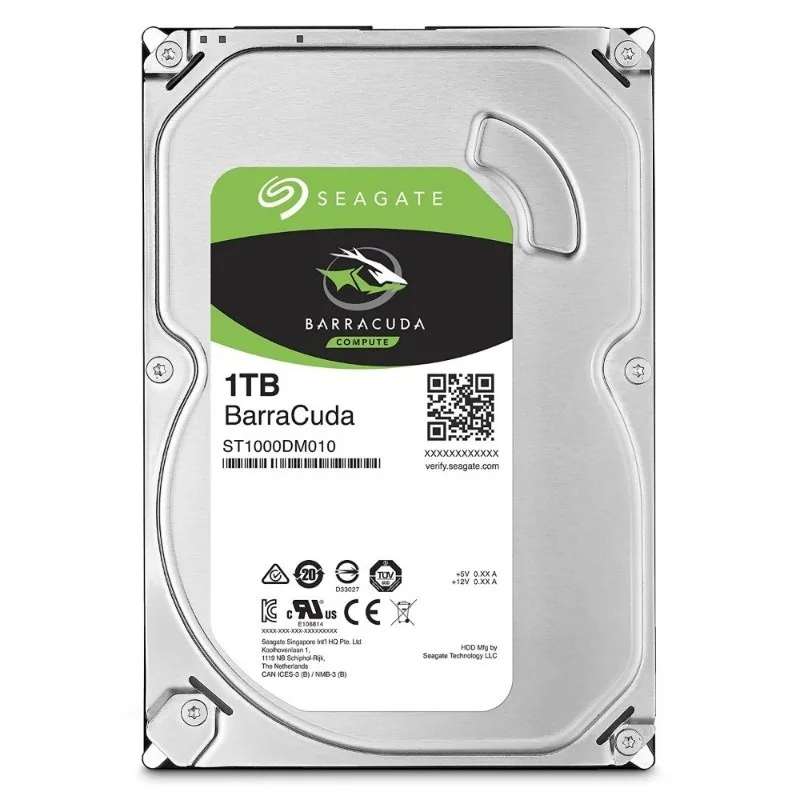 Seagate Seagate ST1000DM010Product 1TB 7200 RPM 64MB SATA 6.0Gb/s 3.5" internal hard drive — product photo