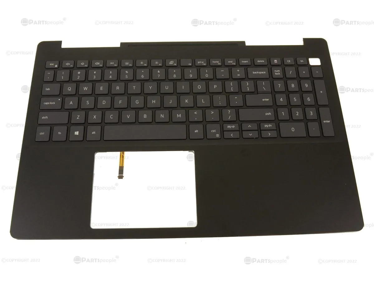 DELL DELL Vostro 15 7590 Palmrest Backlit Keyboard Assembly No TP — product photo