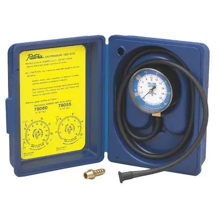 Yellow Jacket Yellow Jacket 78060 Gas Pressure Test Kit 0-35 In WC 36 In Slack Tube — product photo