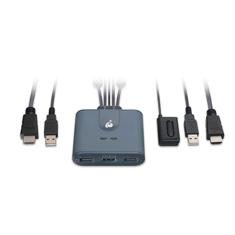  TRENDnet GCS32HU 2-Port Full HD KVM Switch with HDMI and USB — product photo