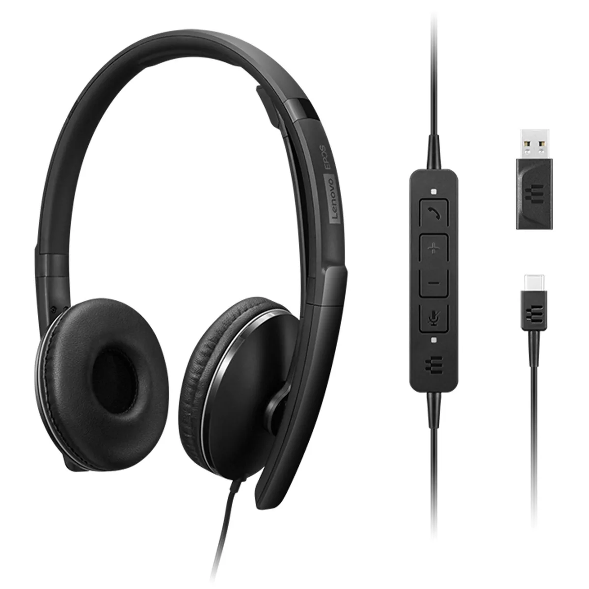 Lenovo Lenovo 4XD1M39029 Wired ANC Headset Gen 2 — product photo