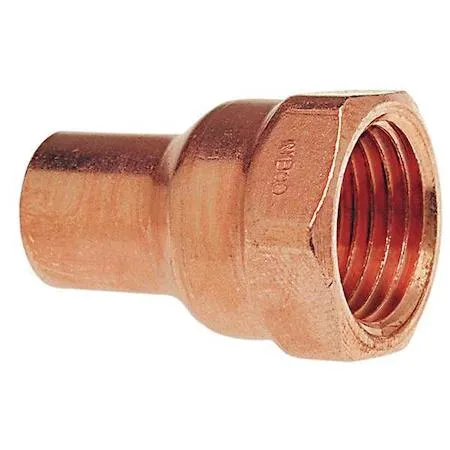 Nibco, Inc. Nibco, Inc. Adapter Wrot Copper 1-1/4" FTGxFNPT HAWA 6032 11/4 — product photo