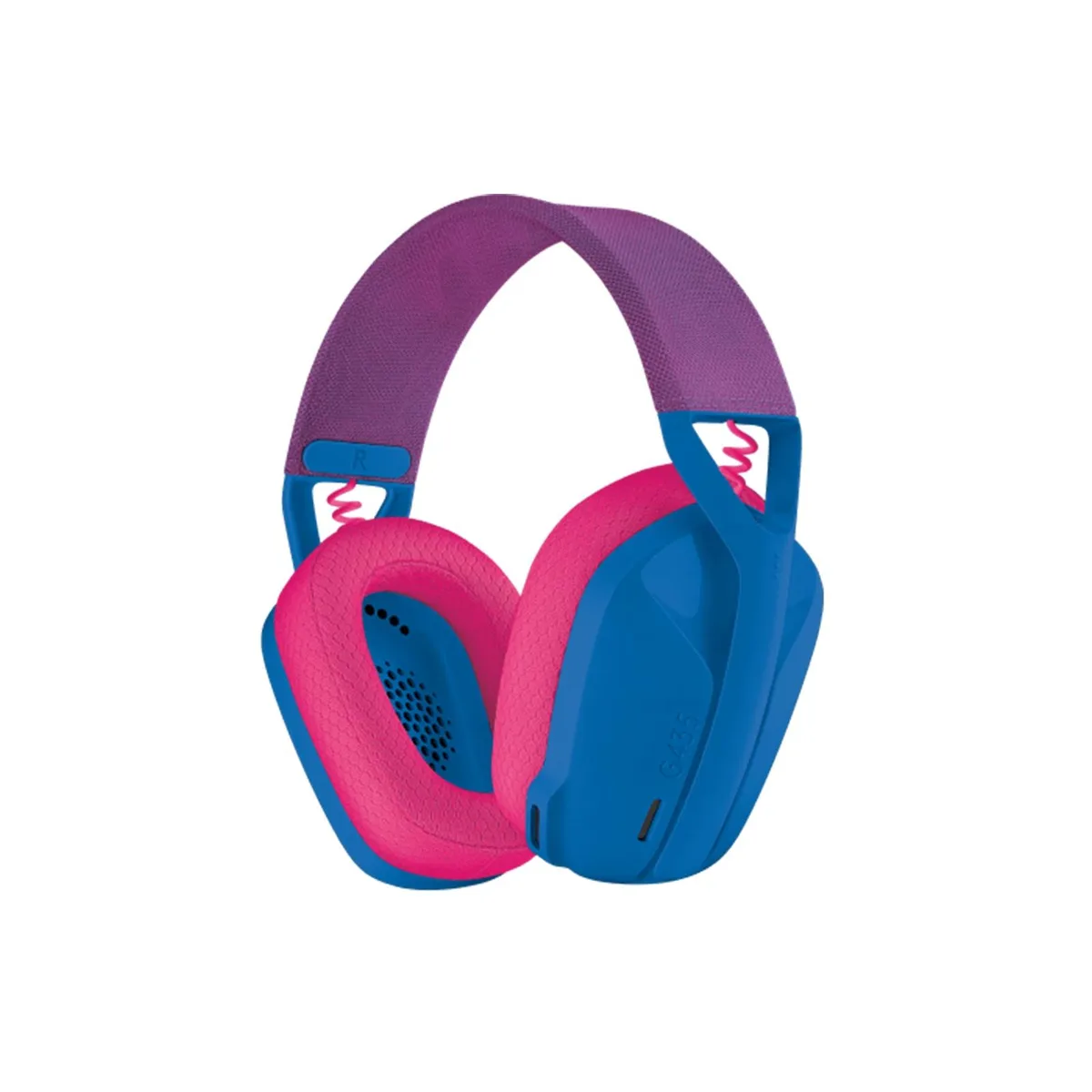 Logitech Logitech G435 Blue Red 40 mm 165 g gaming headset — product photo
