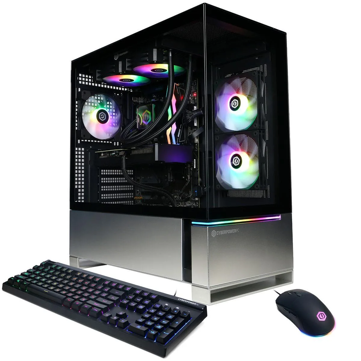 CyberpowerPC CyberpowerPC Gamer Supreme Ryzen 7 8700F 4.1GHz 32GB 2TB RTX 5070 12GB Black — product photo