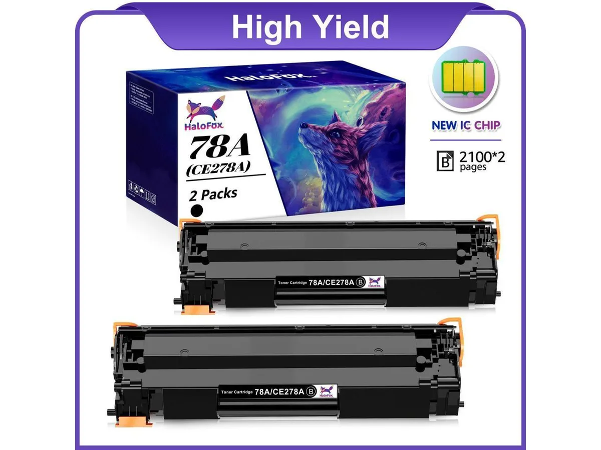 V4ink V4ink CE278A 78A Black Toner Cartridge 2 Pack — product photo