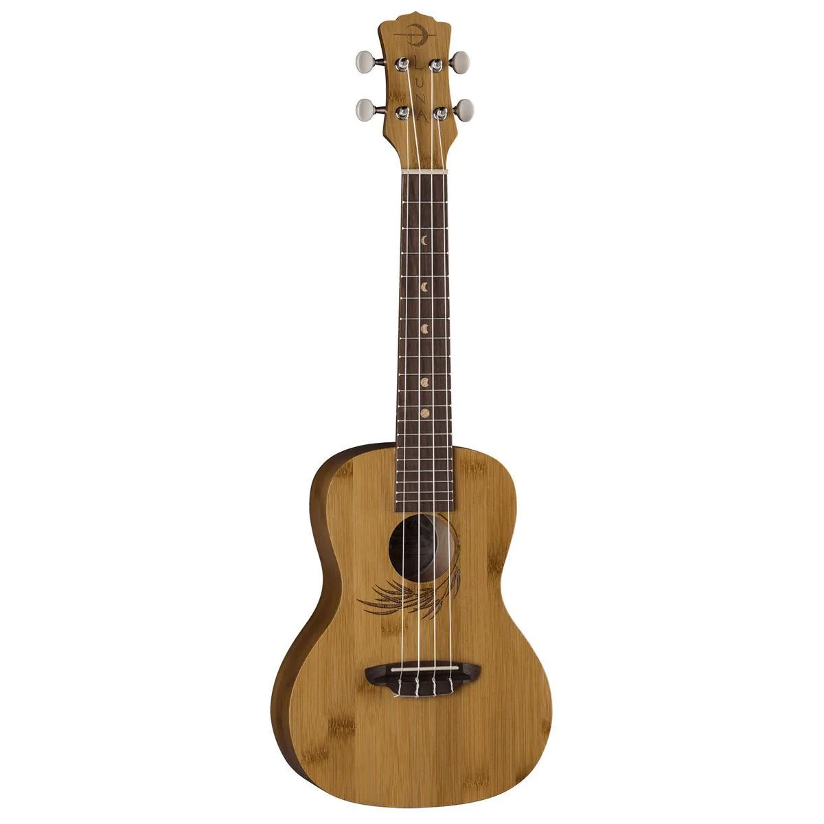 Luna Guitars Luna Guitars Bamboo Concert Ukulele 15 19 frets gigbag — product photo