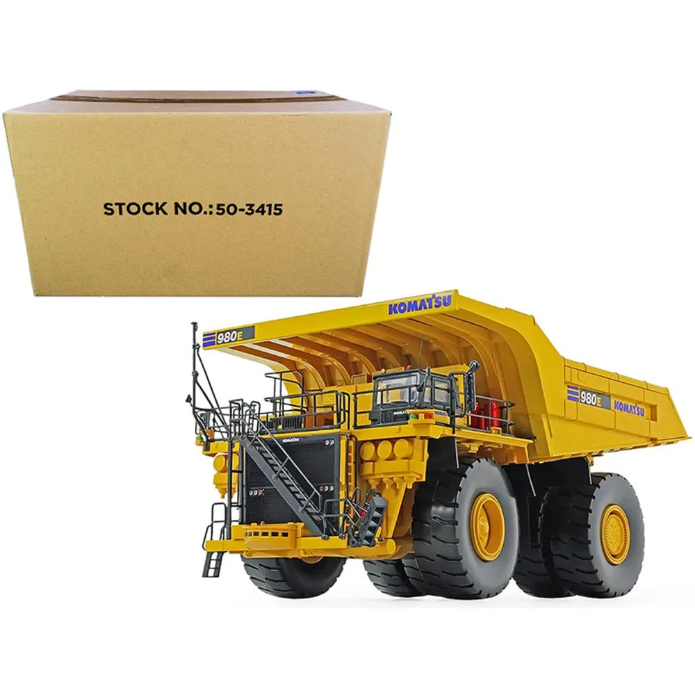 First Gear First Gear Komatsu 980E-AT 1/50 Dump Truck Diecast Vehicle — product photo