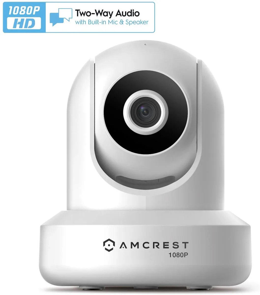 Amcrest Amcrest 1080p WiFi Indoor Pan/Tilt Network Camera IP2M-841W-V3 White — product photo