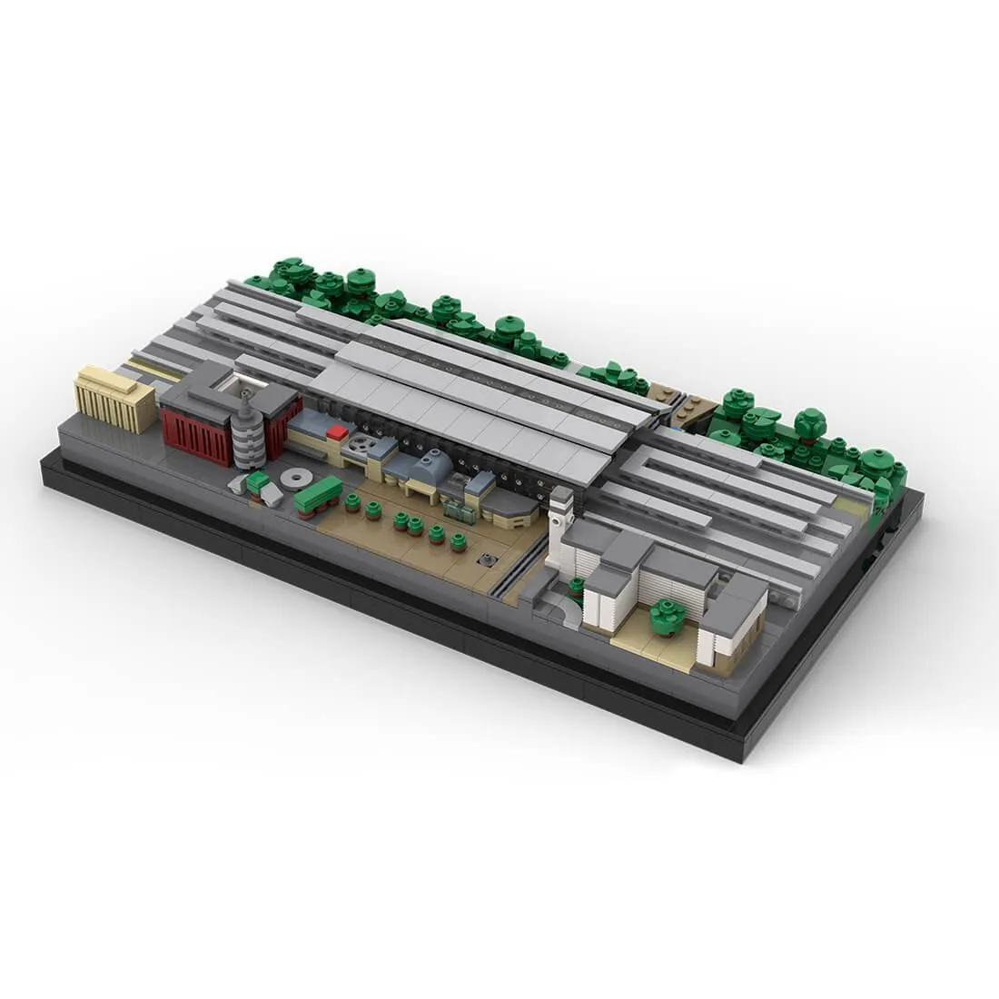 ZITIANYOUBUILD ZITIANYOUBUILD MOC-152705 Erfurt Central Station 1617PCS — product photo