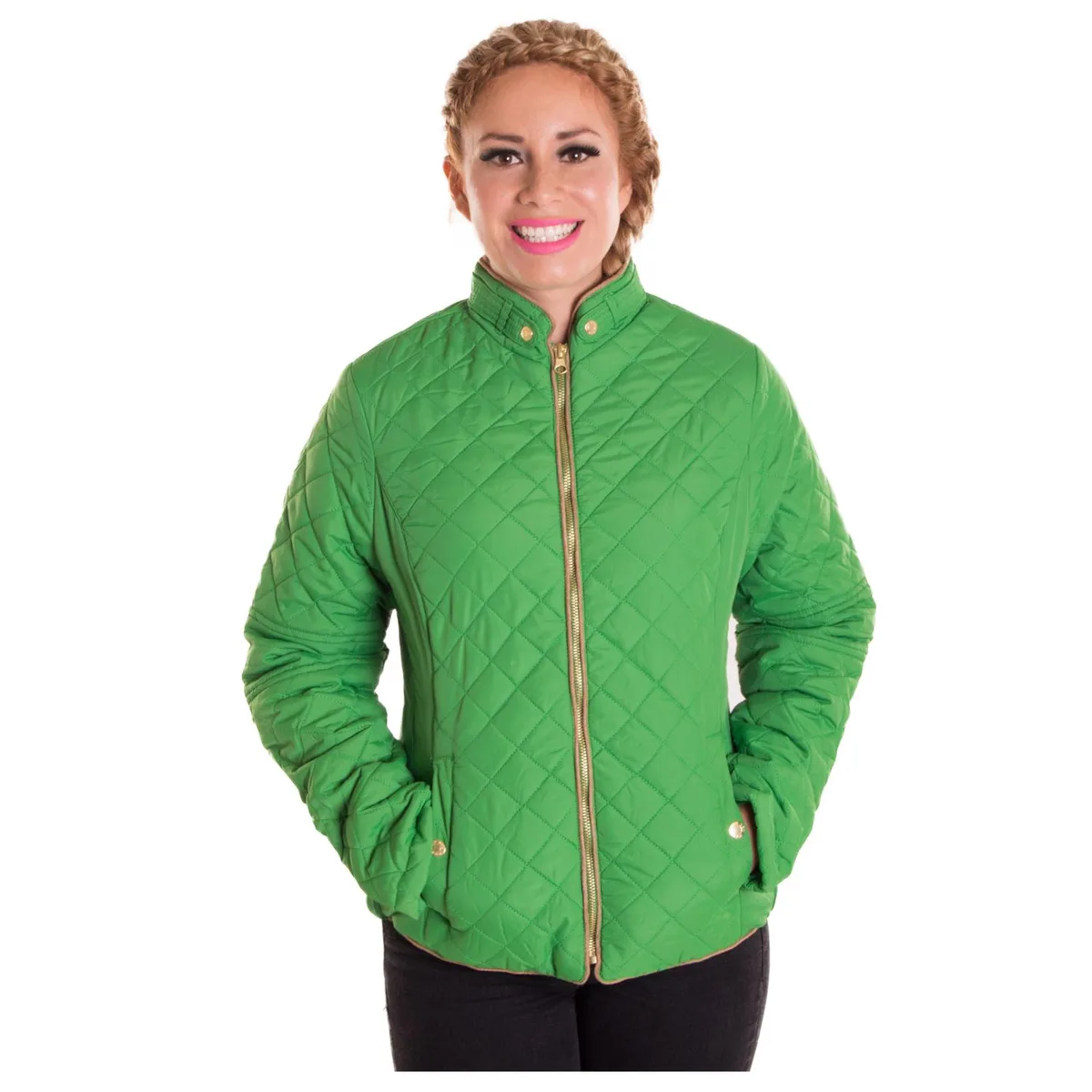 Altatac Altatac JJ085 Women's Outerwear Insulated Jacket Green Medium — product photo