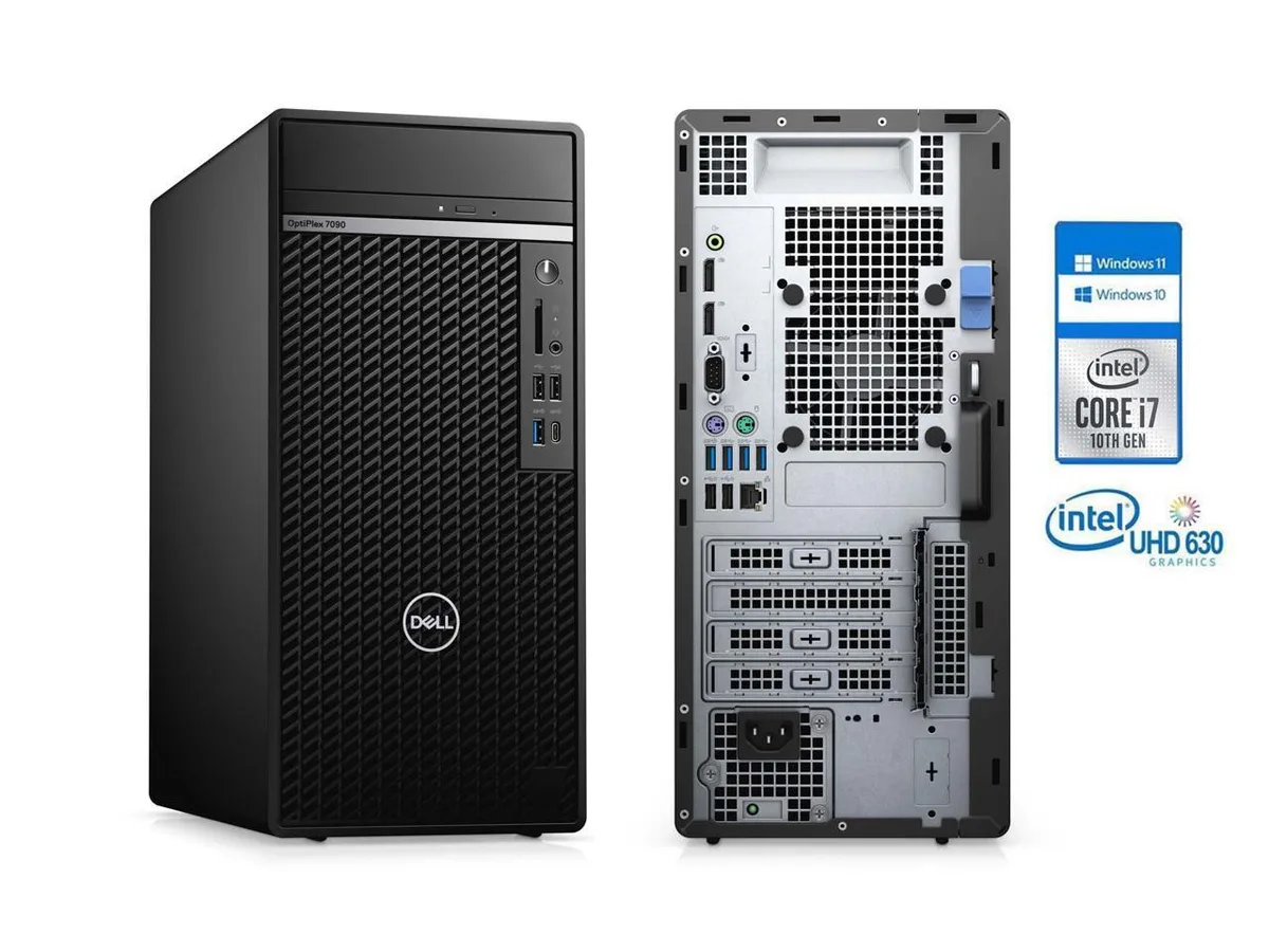 DELL DELL OptiPlex 7090 All-in-One PC i7-10700 8GB 256GB+1TB Win10 Pro — product photo
