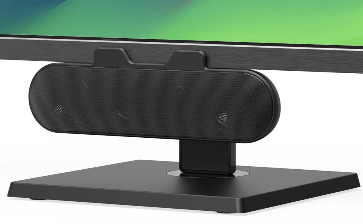  PFTTDD XX119A 2.0 USB Clip-On Speaker Black 8W G-Sensor — product photo
