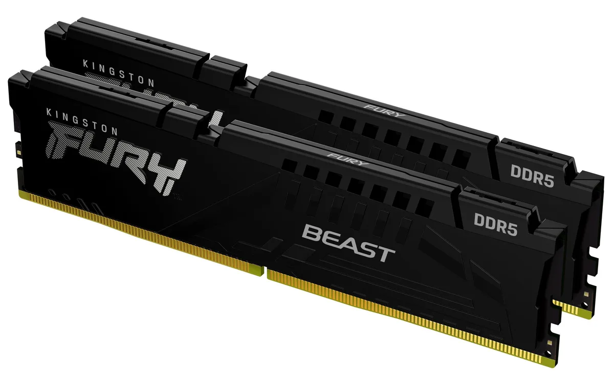 Kingston Technology Corp. Kingston Technology Corp. KF560C30BBK2-32 32GB DDR5 6000MT/s CL30 desktop RAM — product photo