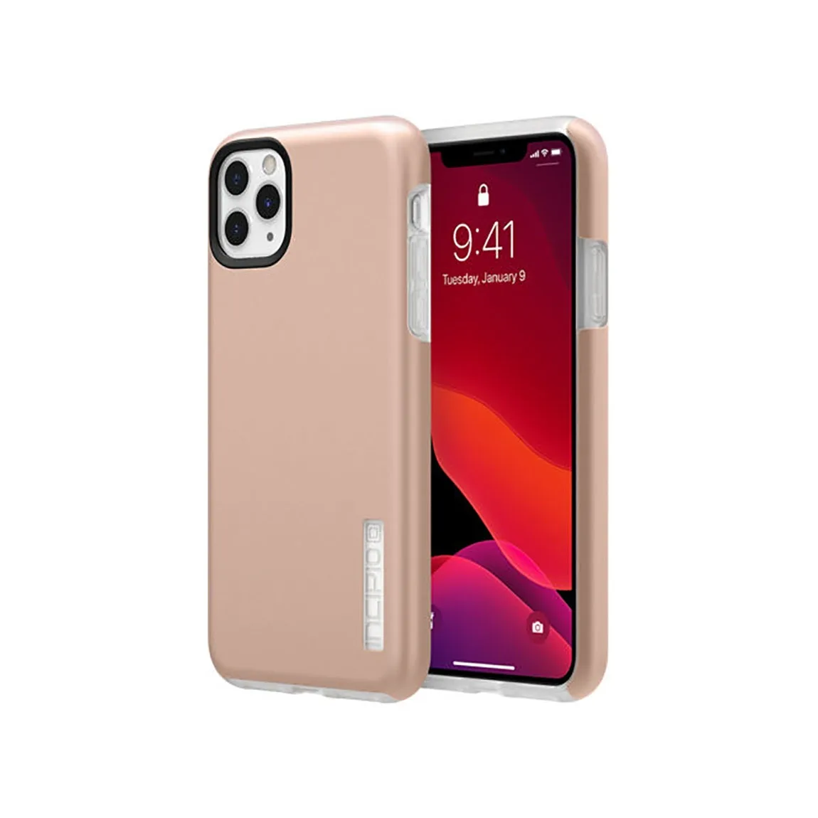 Incipio Incipio DualPro Case iPhone 11 Pro Max Iridescent Rose Gold/Frost — product photo
