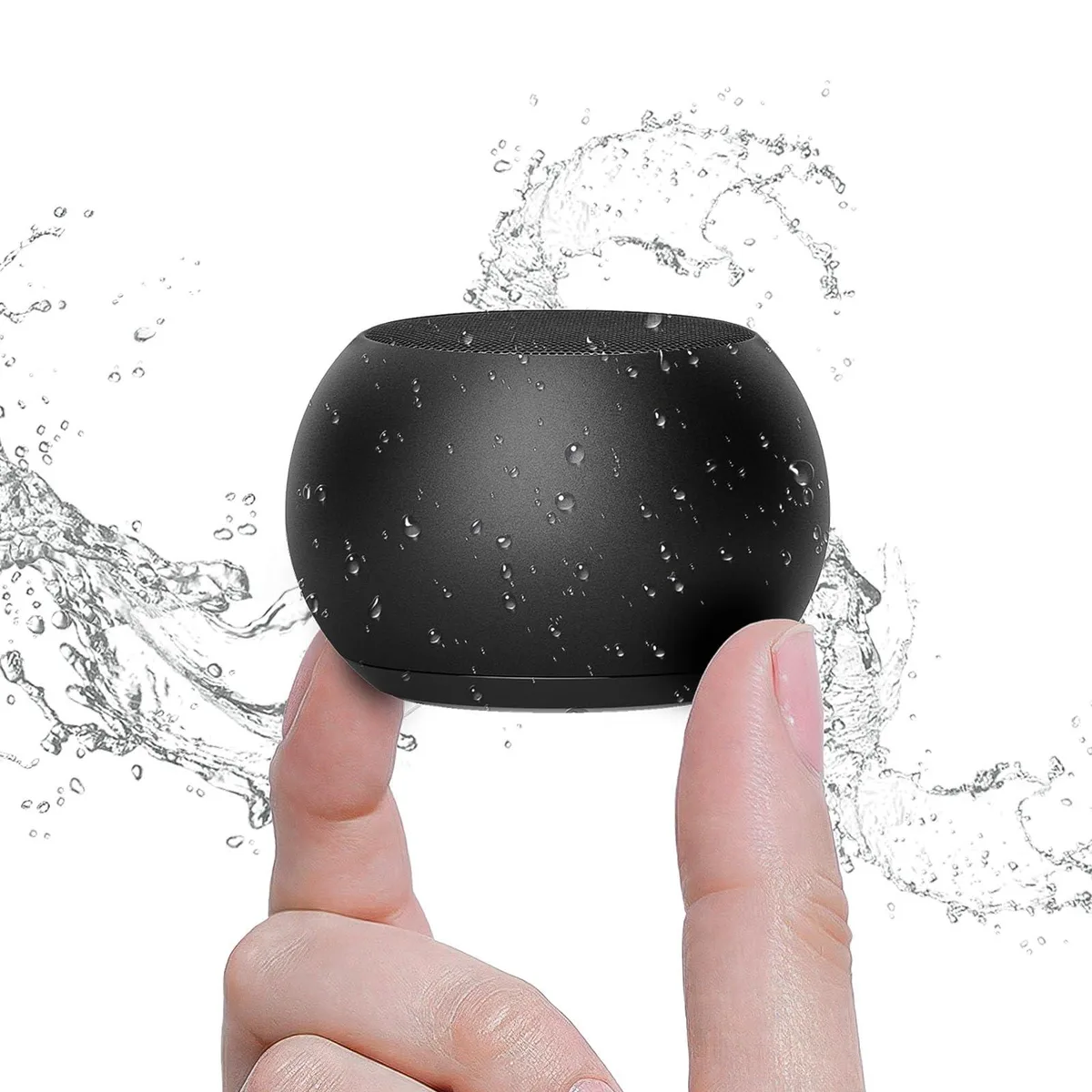 dotn DZ017 Carbon Black Bluetooth 5.3 portable speaker — product photo
