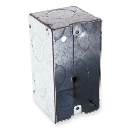 Hubbell Incorporated Hubbell Incorporated RACO 674 Electrical Box 16.5 cu in 1 Gang Galvanized Zinc — product photo