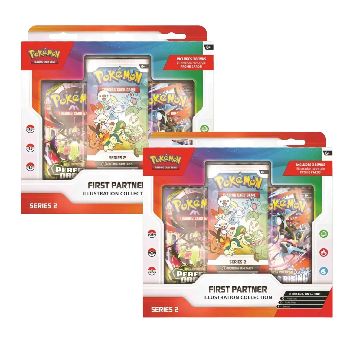 Pokemon Pokemon First Partner Illustration Collection Series 2 2-Pack trading card — product photo