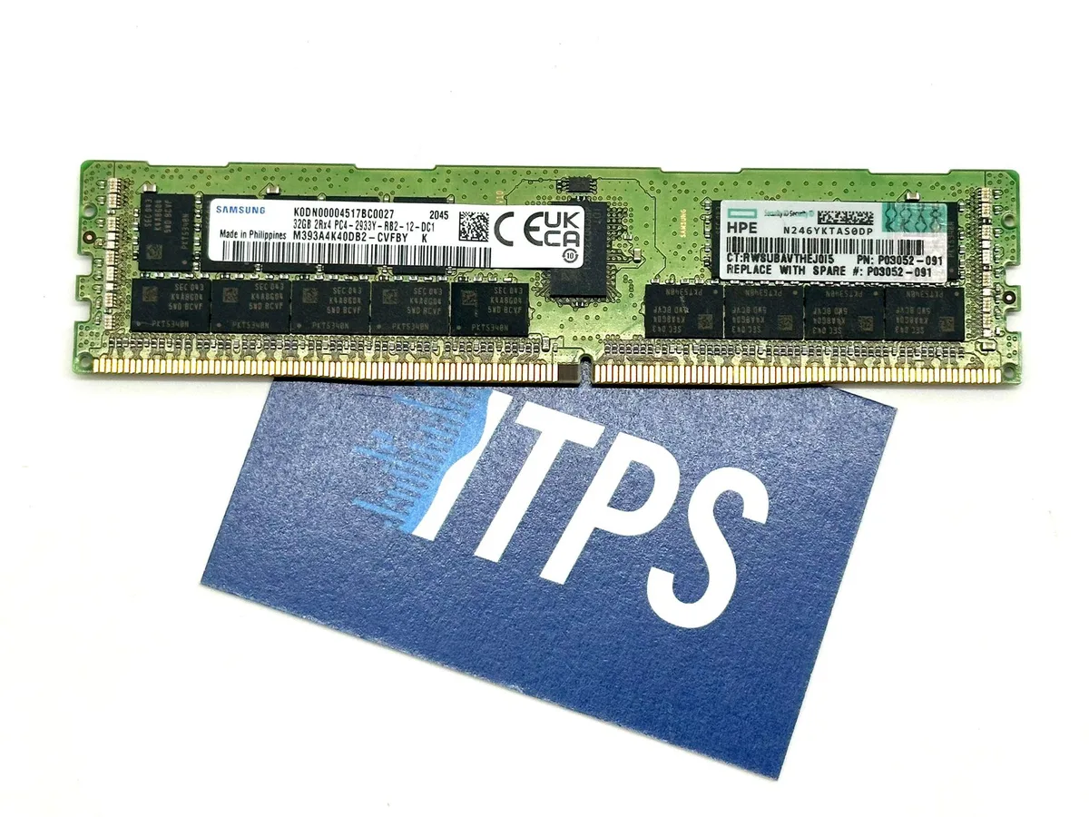 HPE HPE P00924-B21 32GB DDR4 288-Pin SmartMemory Upgrade — product photo