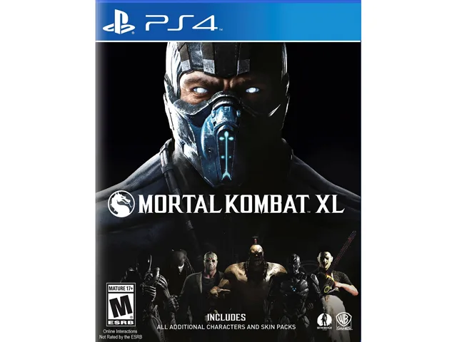 Warner Brothers Warner Brothers Mortal Kombat XL ps4 video game — product photo