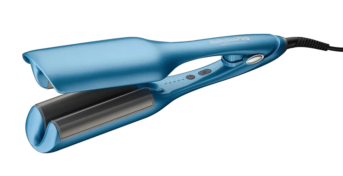 Babyliss Pro Babyliss Pro BNTDW01UC Nano Titanium Ionic Deep Waver curling iron — product photo