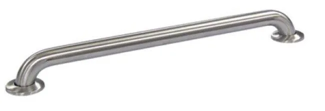 KINGSTON BRASS KINGSTON BRASS 1-1/2 O.D. 24 in. Satin Nickel Grab Bar — product photo