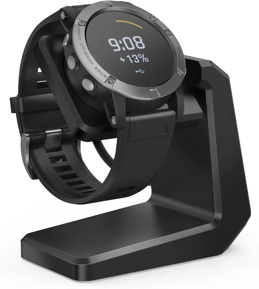 ETEIZU ETEIZU Charger Stand for Garmin Smart Watch 90° Adjustable Accessory — product photo