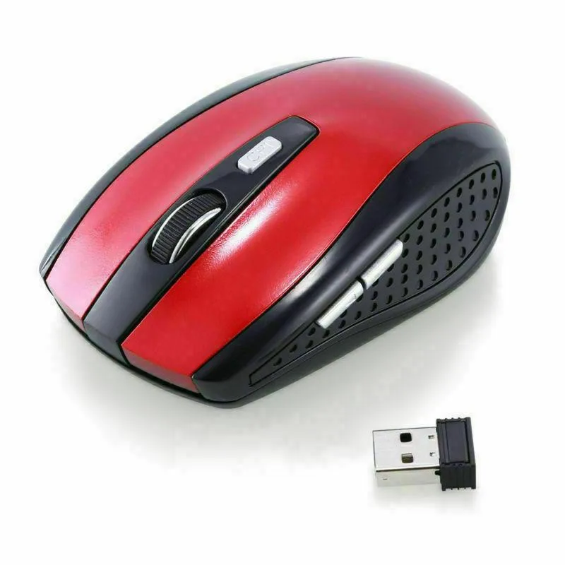 SANOXY SANOXY 2.4GHz Wireless Optical Mouse Red 800-1200-1600 DPI — product photo