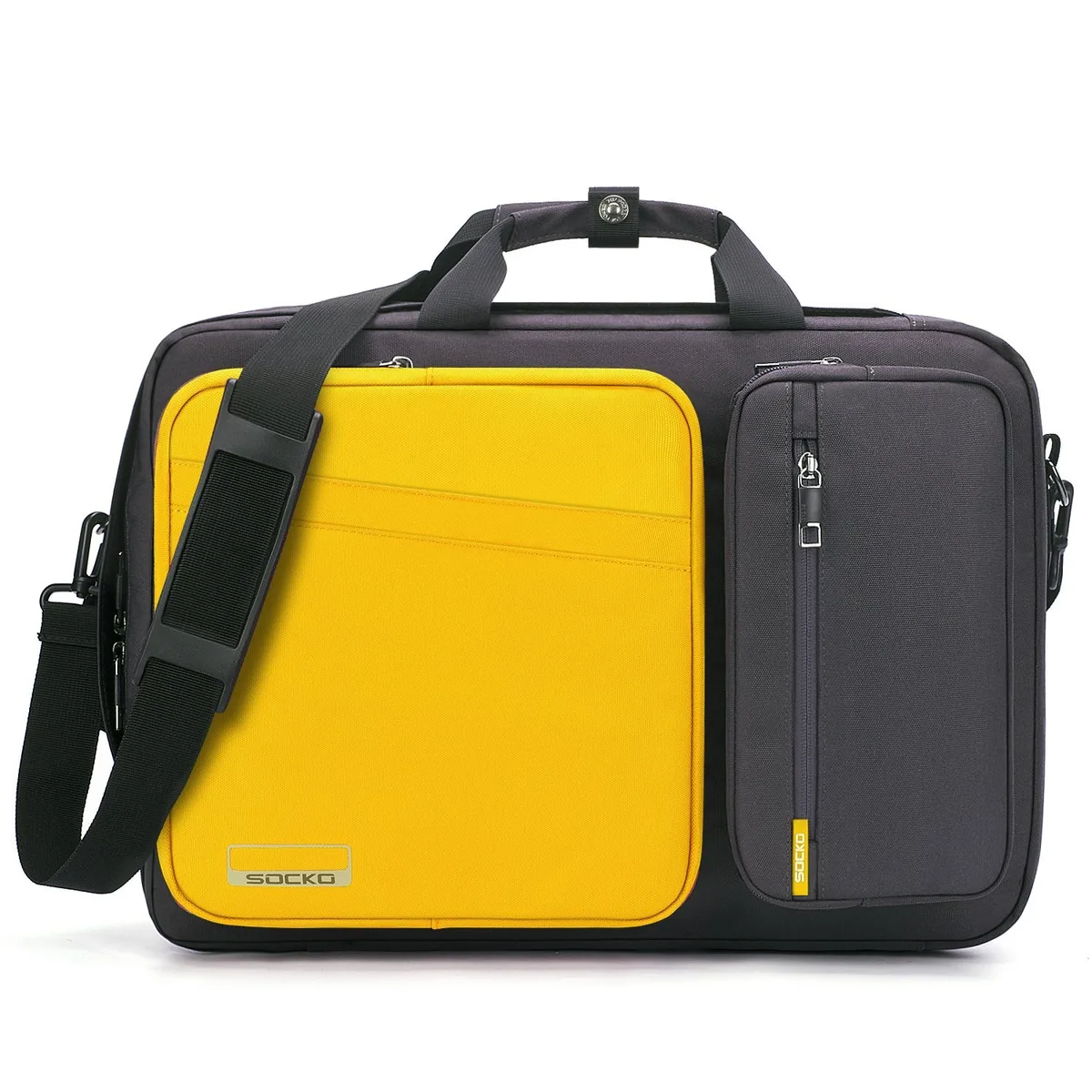 ESTONE ESTONE SH-668 Anti-Theft Laptop Backpack Yellow 17.3 — product photo