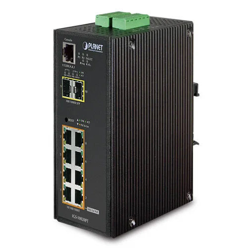 PLANET PLANET IGS-10020PT 8-Port Gigabit PoE + 2 SFP Managed network switch — product photo