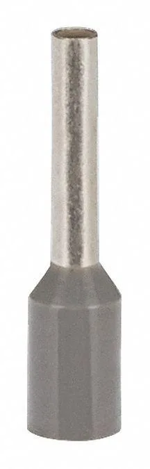 Small gray insulated wire ferrules, 500 pack