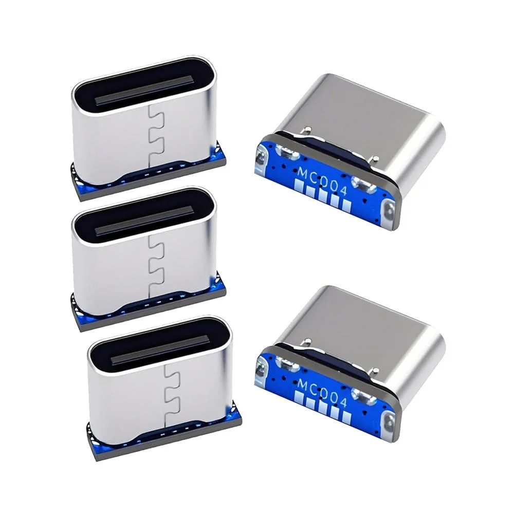 Fervit Fervit Type-C Female to Mini-USB 5-Pin Solder Connector 5-Pack — product photo