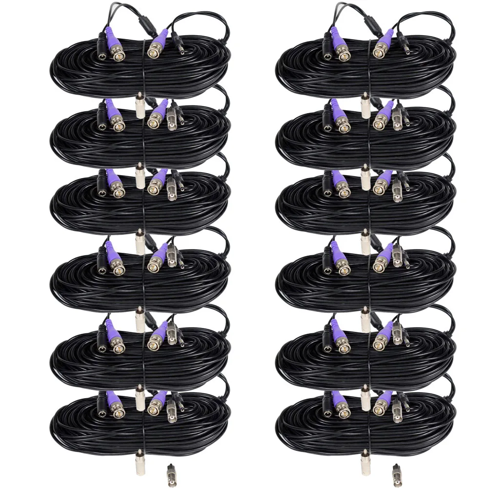 VideoSecu VideoSecu CBV10012 12 Pack 100ft Video Power Cable — product photo
