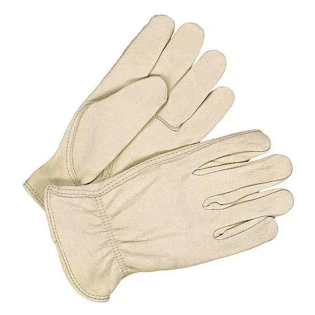 BDG BDG Leather Drivers Gloves 20-1-374-S Shirred Cuff Keystone Thumb — product photo