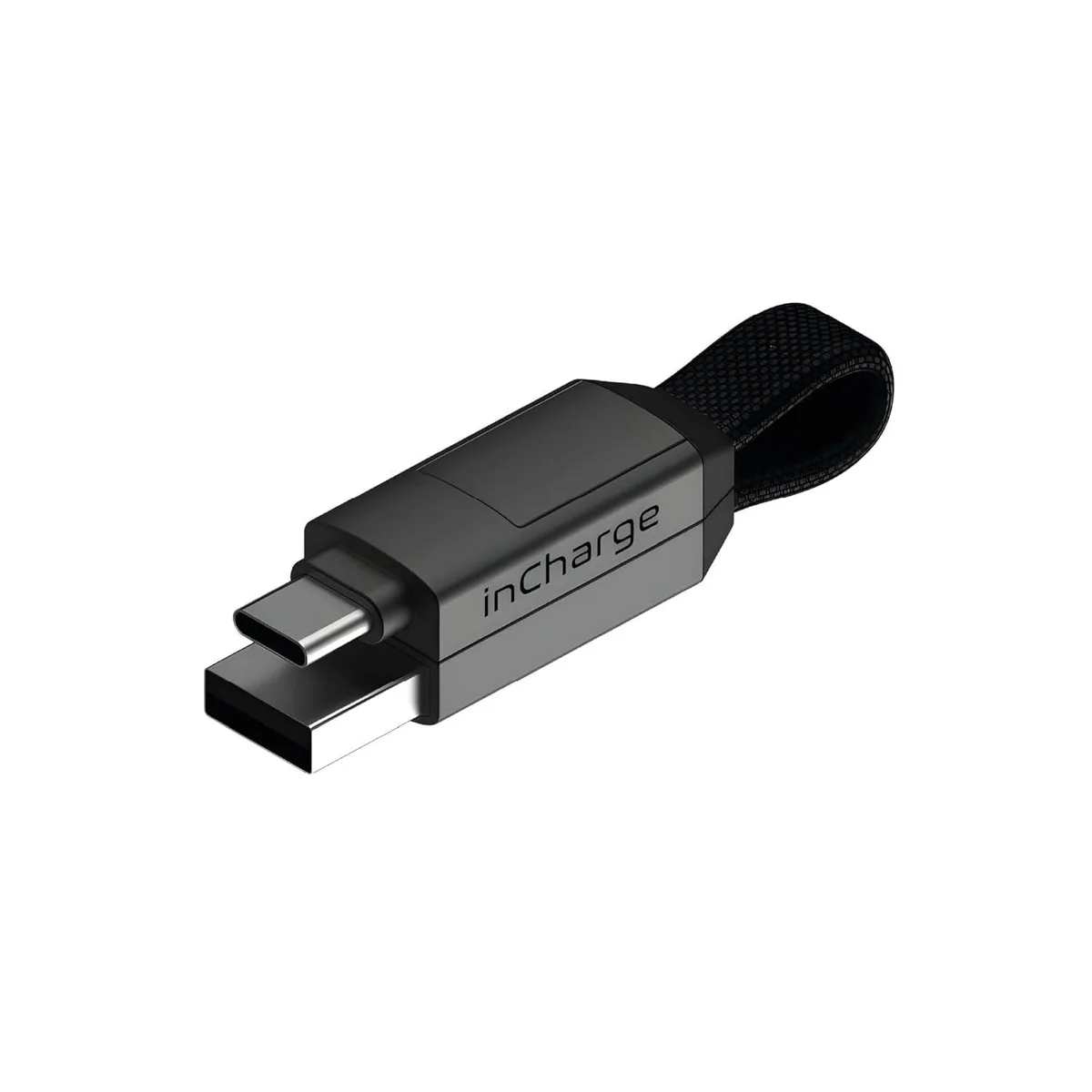 PISKEKAT PISKEKAT 6-in-1 Keychain Charging Cable Mercury Gray 39 — product photo