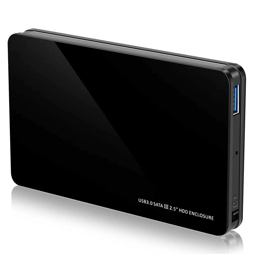 Corn Electronics Corn Electronics 1 Bay USB 3.0 2.5" SATA Aluminum Enclosure Black — product photo