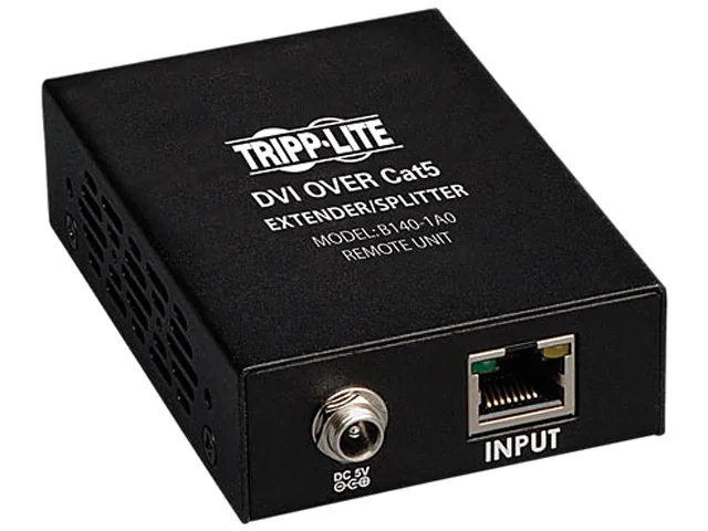 Tripp Lite Tripp Lite B140-1A0 DVI Over Cat5 Active Extender Remote Unit Black — product photo