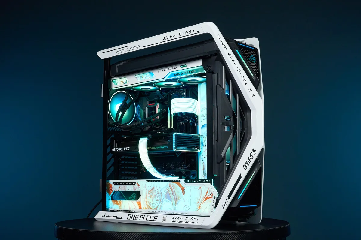 Corn Electronics Corn Electronics GR701 E-ATX full-tower case One Piece-White — product photo