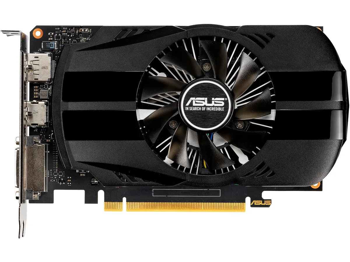 ASUS ASUS PH-GTX1650-O4G GeForce GTX 1650 4GB graphics card — product photo