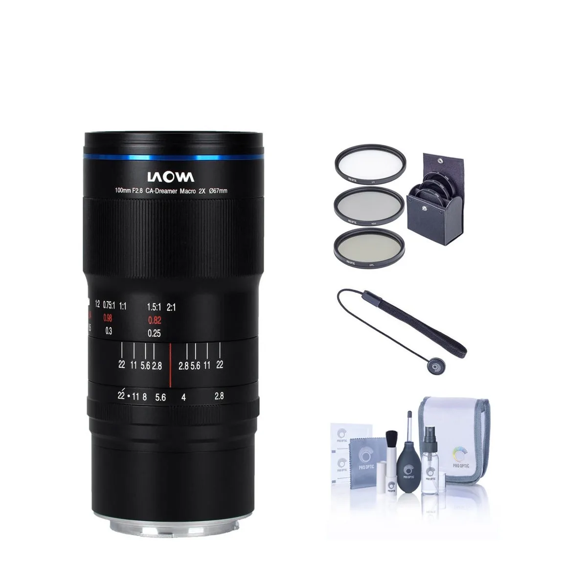 Venus Optics Venus Optics Laowa 100mm f/2.8 2X Ultra Macro APO camera lens for Canon RF — product photo