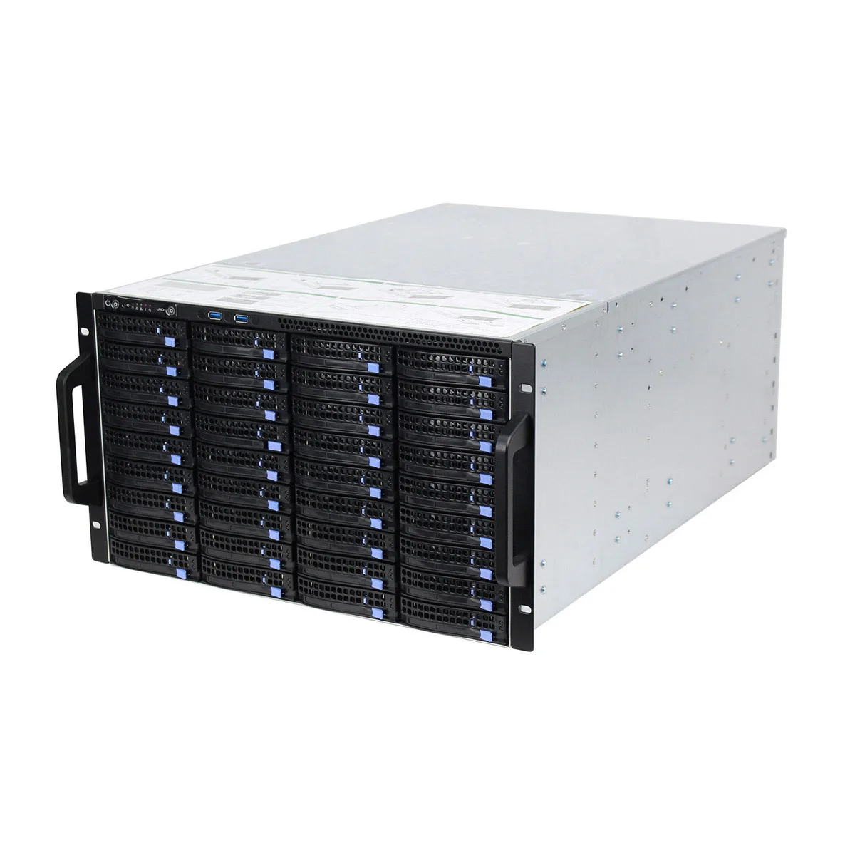 Shenzhen Junxiangcheng Technology Co., Shenzhen Junxiangcheng Technology Co., 6U Rackmount Server Chassis 60-Bay 12Gb/s Backplane — product photo