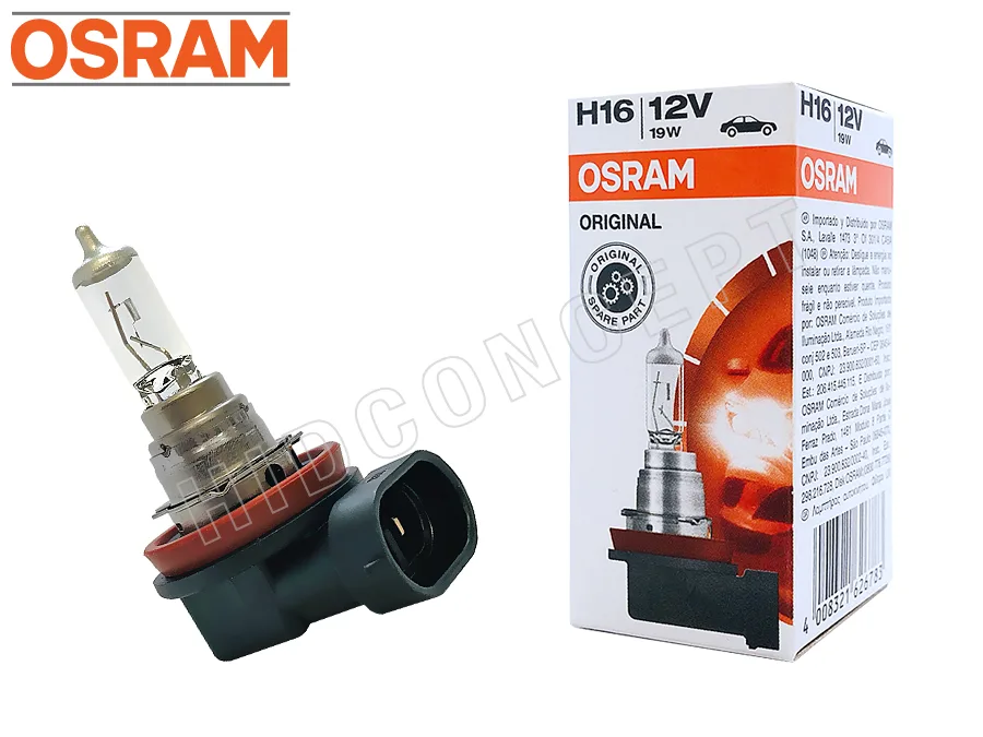 OSRAM OSRAM 64219L+ H16 Halogen Bulb 12V 19W 3000K 260/1350lm — product photo