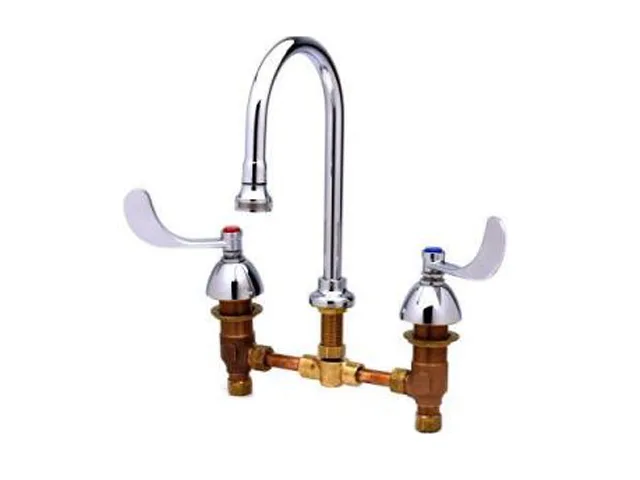 T&amp;S Brass T&amp;S Brass B-2865-04 bath faucet 8" centerset lever handles — product photo