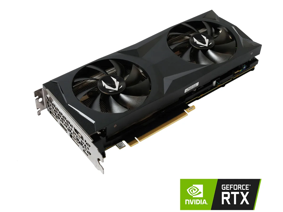 ZOTAC ZOTAC GeForce RTX 2080 Twin Fan 8GB GDDR6 ZT-T20800G-10P graphics card — product photo