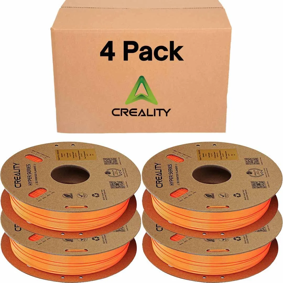 Creality Creality Hyper PLA 1.75mm 1kg Orange 4-pack 3301010381 — product photo