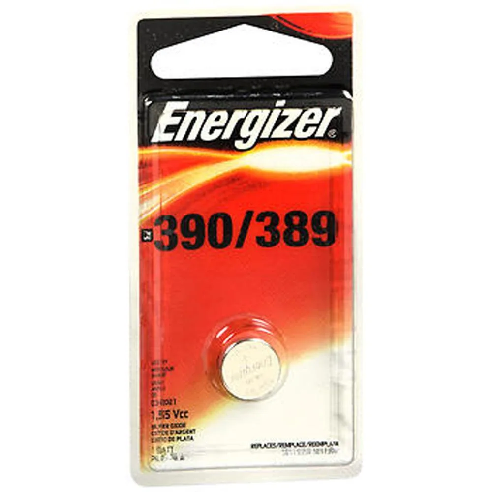 ENERGIZER ENERGIZER 389BPZ silver oxide coin cell battery 1-pack 1.5V 85 mAh — product photo