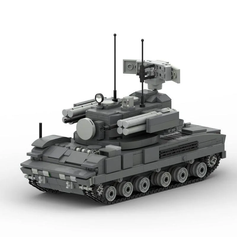 ZITIANYOUBUILD ZITIANYOUBUILD MOC-62417 Tunguska SPAAG 1263 Parts Educational Building Set — product photo
