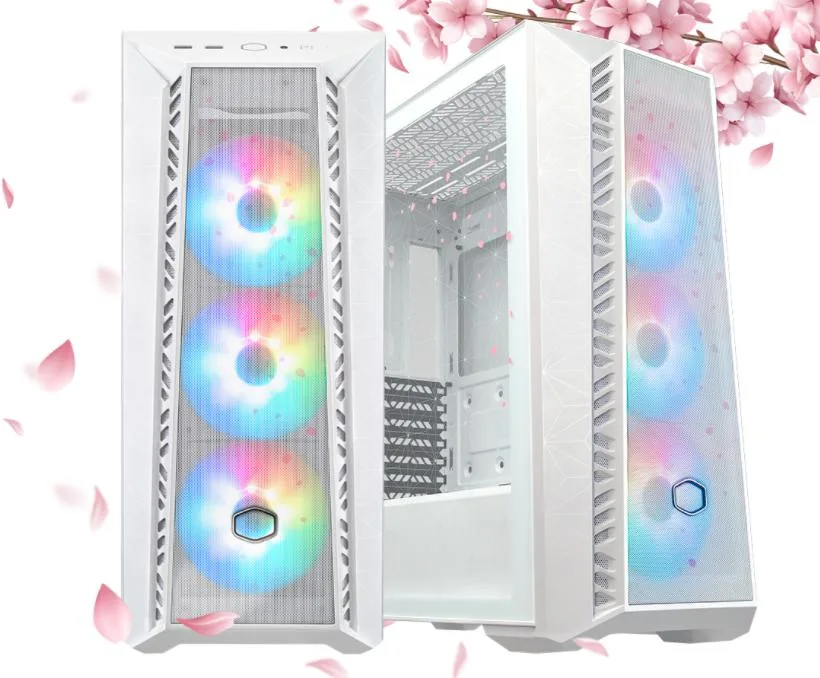 Cooler Master Cooler Master MasterBox 520 Mesh Sakura Limited Edition PC Case — product photo